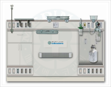 MULTI SERVICE STATION / SEMI WALL CARE UNIT / DESK WALL SYSTEM