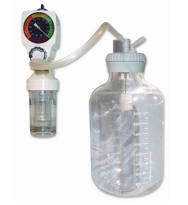 Two Bottle Suction Unit